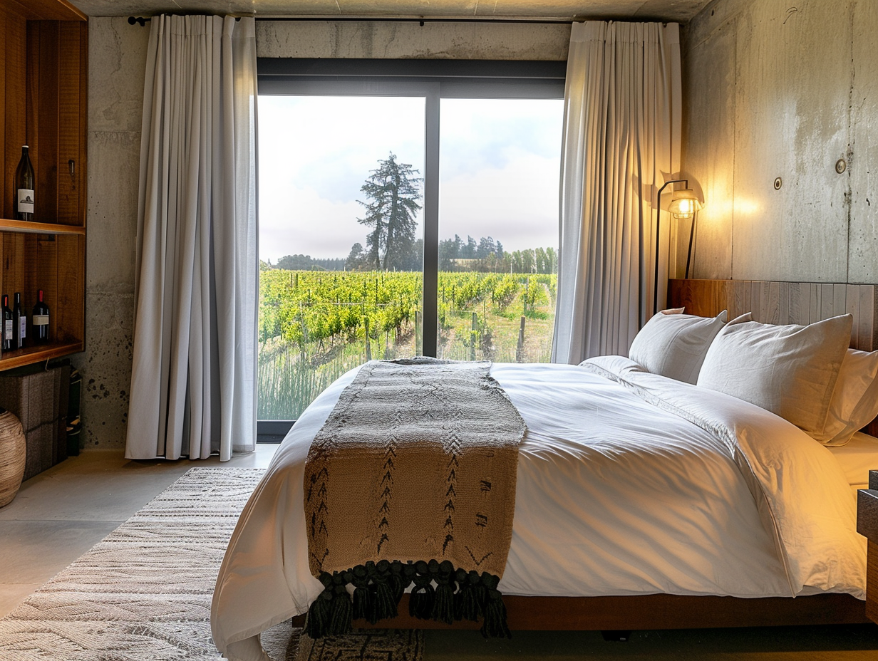 Habitacion Superior con vista a los vinedos